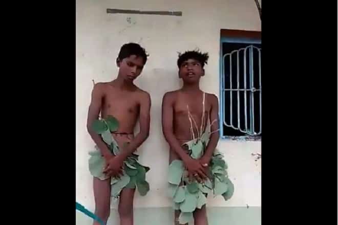 Gujarat dalit boys being video