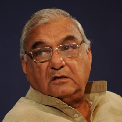 Former Haryana chief minister Bhupinder Singh Hooda