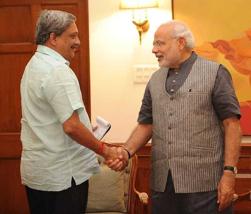 Manohar Parrikar Prime Minister Narendra Modi