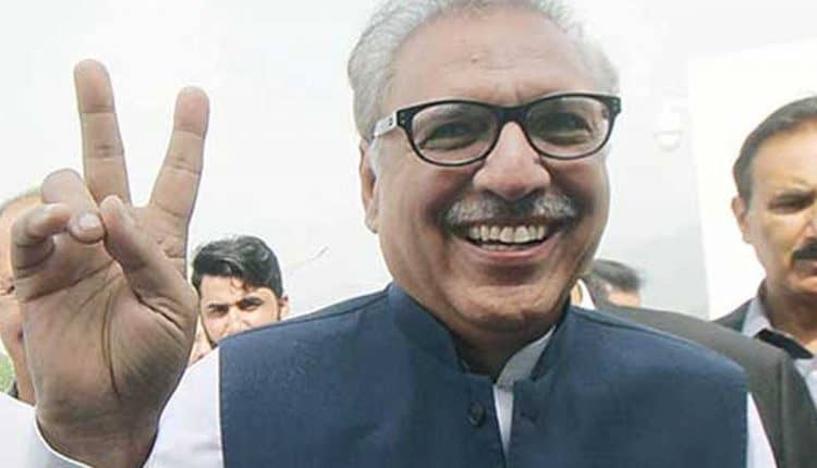 Pakistan President Arif Alvi