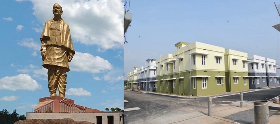 Statue of Unity, Housing complex