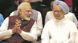 Narendra Modi, Manmohan Singh
