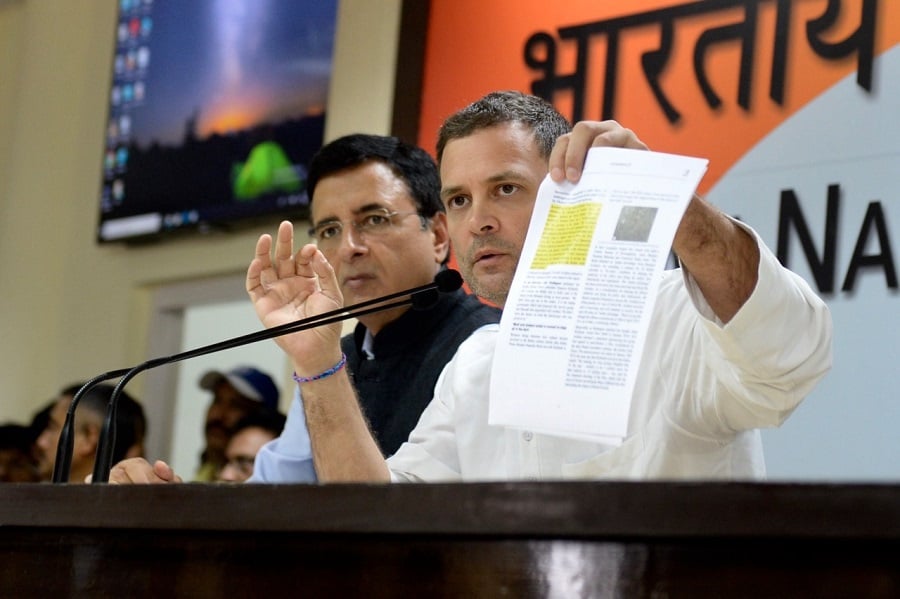 Rahul Gandhi, Rafale