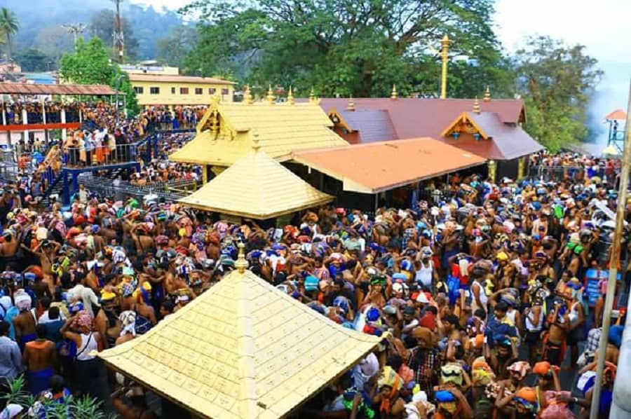 sabarimala entry
