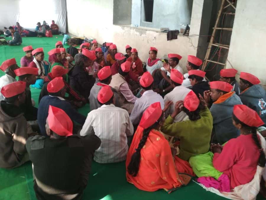 farmers protest