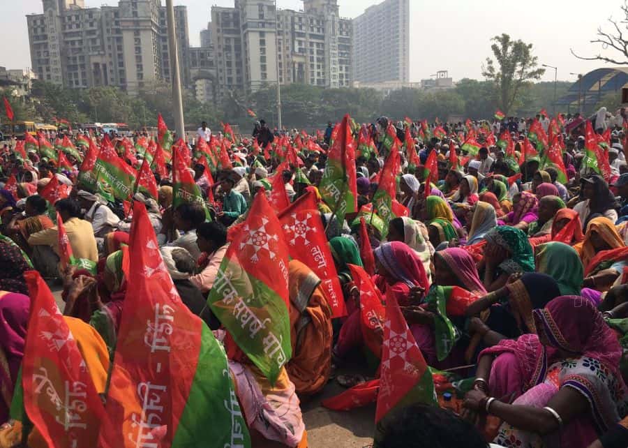 Framers protest, MSP, druought compensation