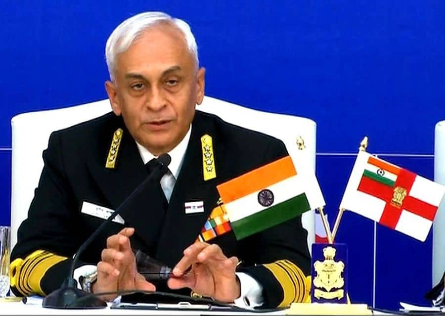 Navy Chief Admiral Sunil Lanba