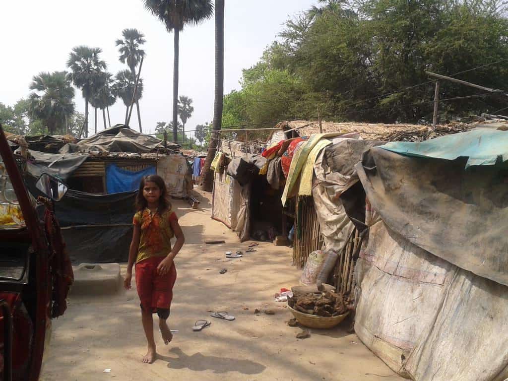 Villagers migrated to the Danapur Block slum after the Ganga river flooded. Sujeet Kumar, Author provided