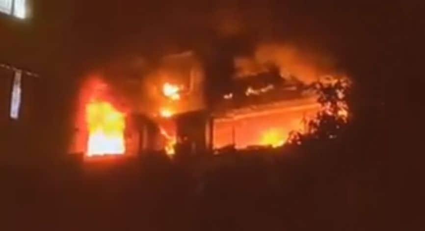 Mumbai fire
