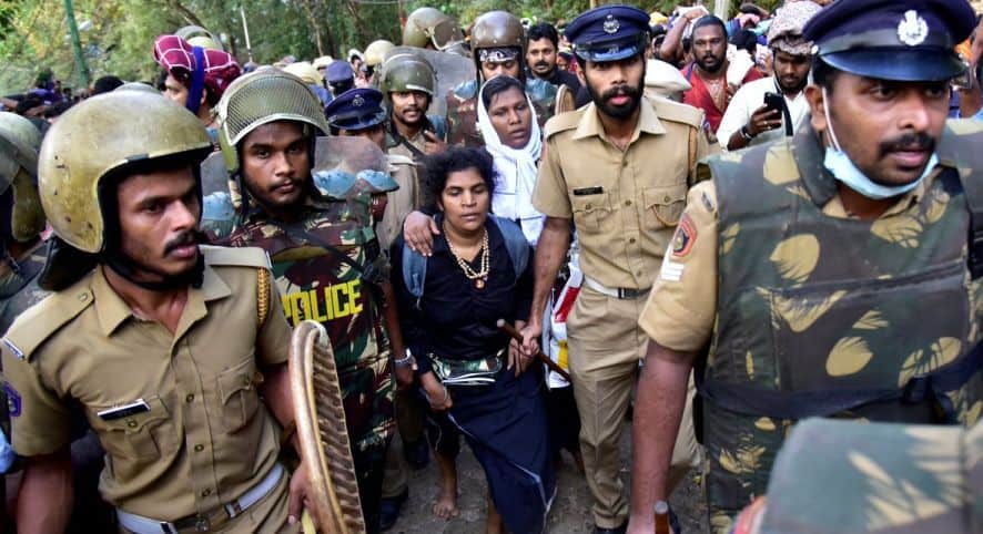 Sabarimala entry