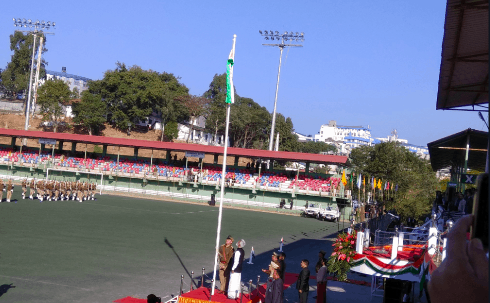 Mizoram Republic Day Boycott