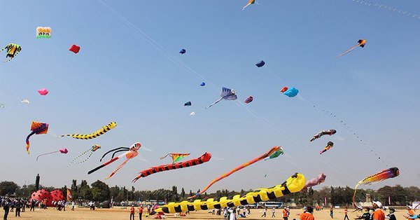 Kite-flying