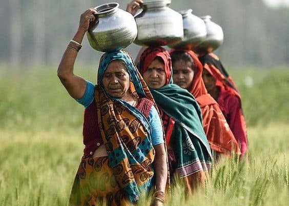 Unpaid work by women