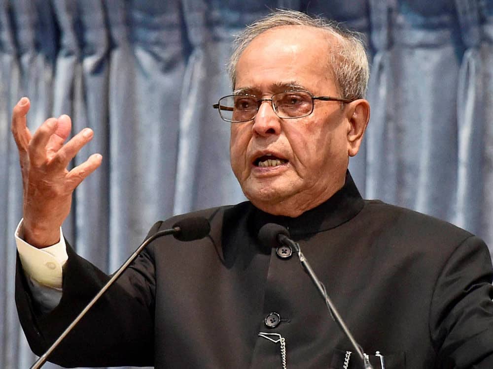 Pranab Mukherjee on Pulwama Attack