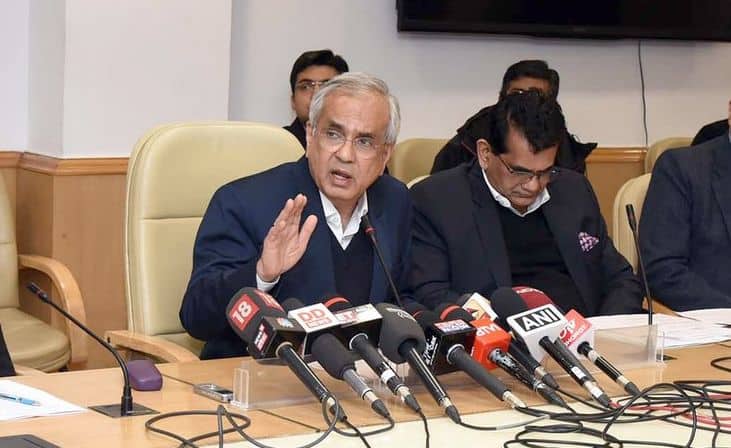 NITI Aayog Vice Chairman Rajiv Kumar