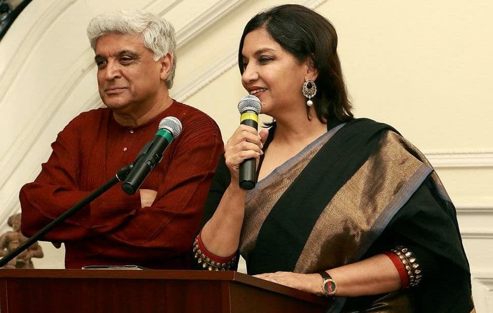 Javed Akhtar and Shabana Azmi