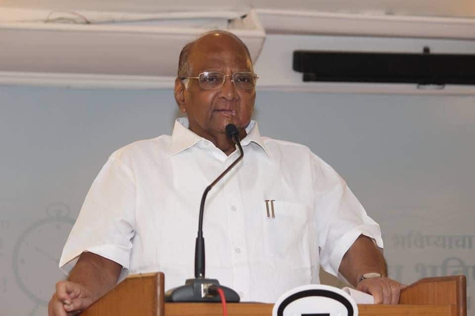 NCP chief Sharad Pawar