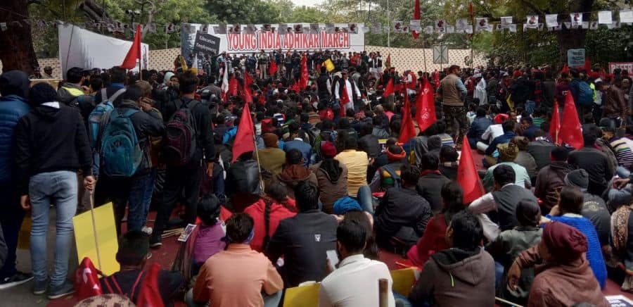 Young India Adhikar March