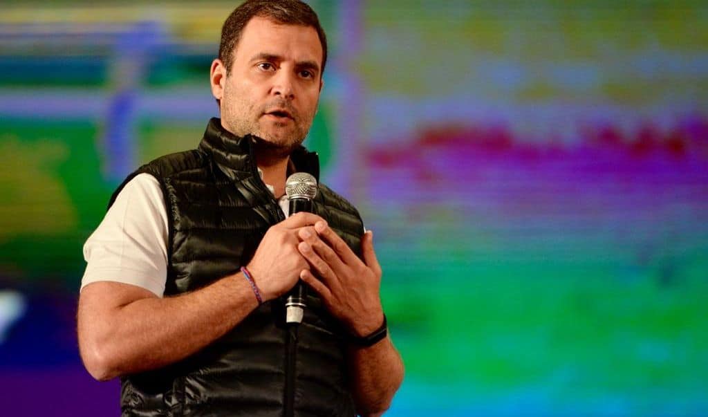 bhrashtachari number 1 jibe Rajiv Gandhi