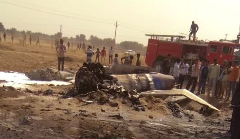 MiG 21 crash