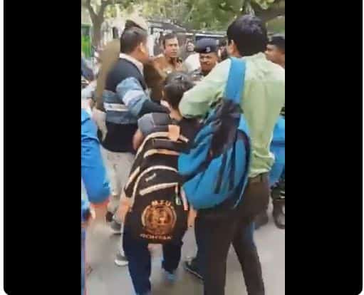 delhi guest teachers protest