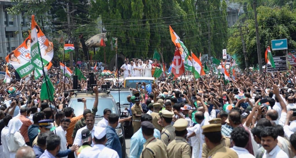 Rahul Gandhi in Wayanad