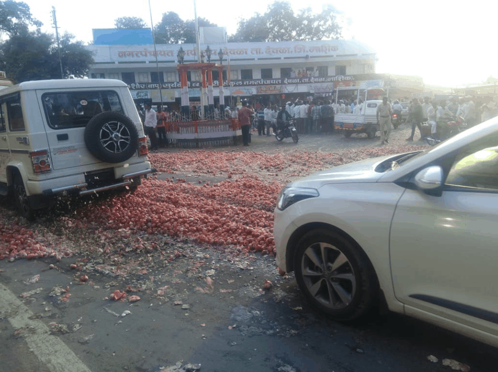 Nashik onion farmers
