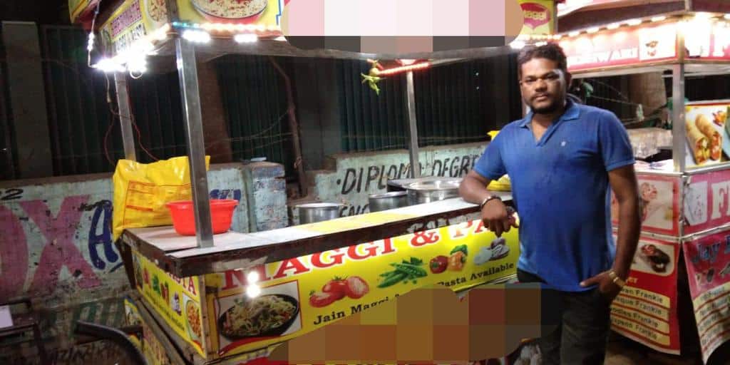Rakesh, street vendor, Ahmedabad
