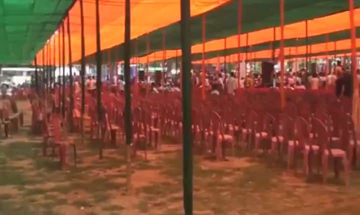 Amit shah's rally in jamshedpur