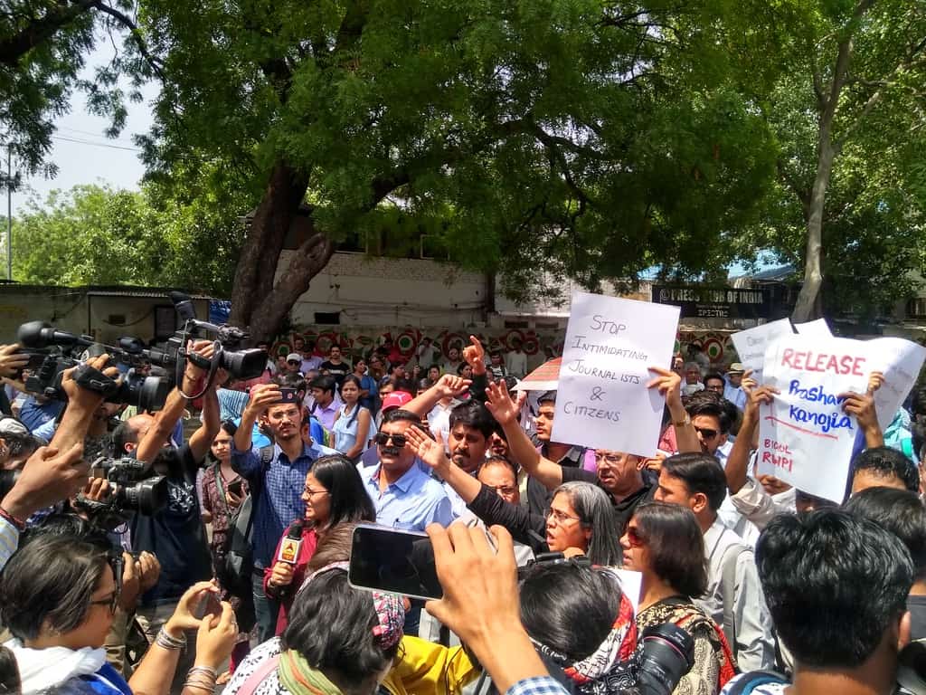 Journalist Prashant Kanojia