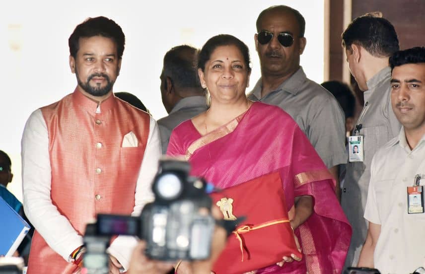 Budget 2019 Nirmala Sitharaman
