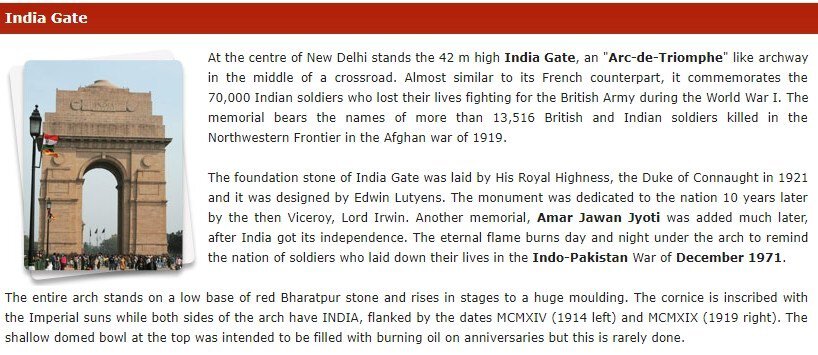 India gate tribute