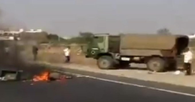 attack on Indian army convoy